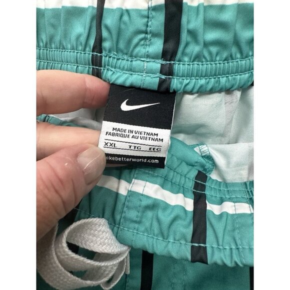 Nike Men’s Swim Trunks XXL Blue Green - Picture 2 of 6